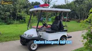 Xe cứu thương tại chỗ màu trắng A1M2: Di chuyển và cứu hộ tại chỗ – Nhỏ gọn và tiện lợi.