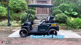 BN2 Xanh Đậm Xem Tại Sao Chọn Nâng Thanh Lịch 2 Chỗ Điện Golf Buggy Mang 48V Lithium Batt
